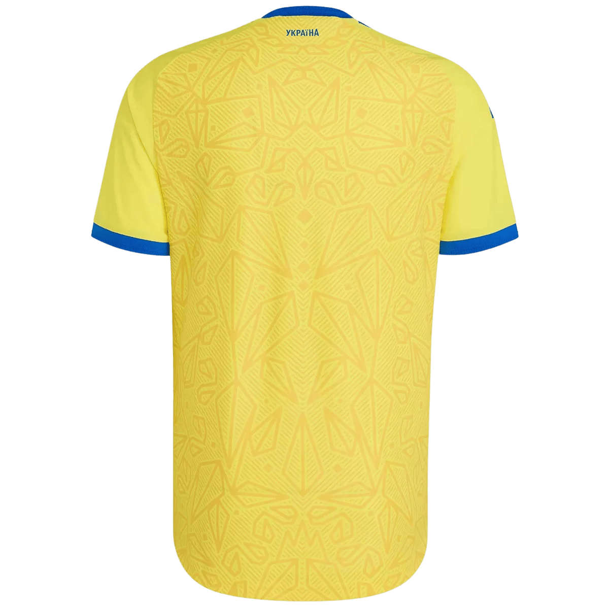 Ukraine Home World Cup 2026 Jersey Player's Version Yellow Men's