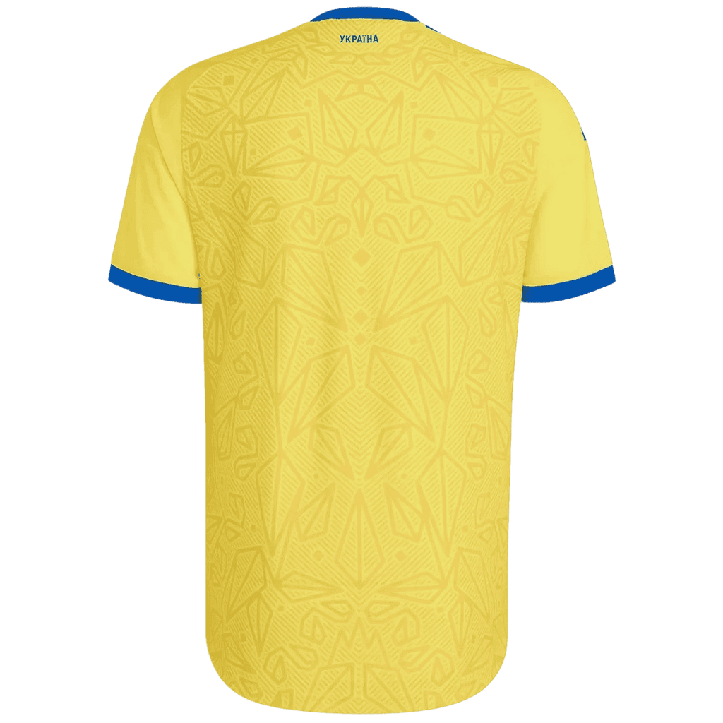 Ukraine Home World Cup 2026 Jersey Player's Version Yellow Men's