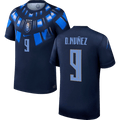 Uruguay D. NUNEZ #9 Away World Cup 2026 Jersey Dark Blue Men's
