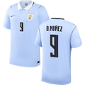 Uruguay D. NUNEZ #9 Home World Cup 2026 Jersey Light Blue Men's