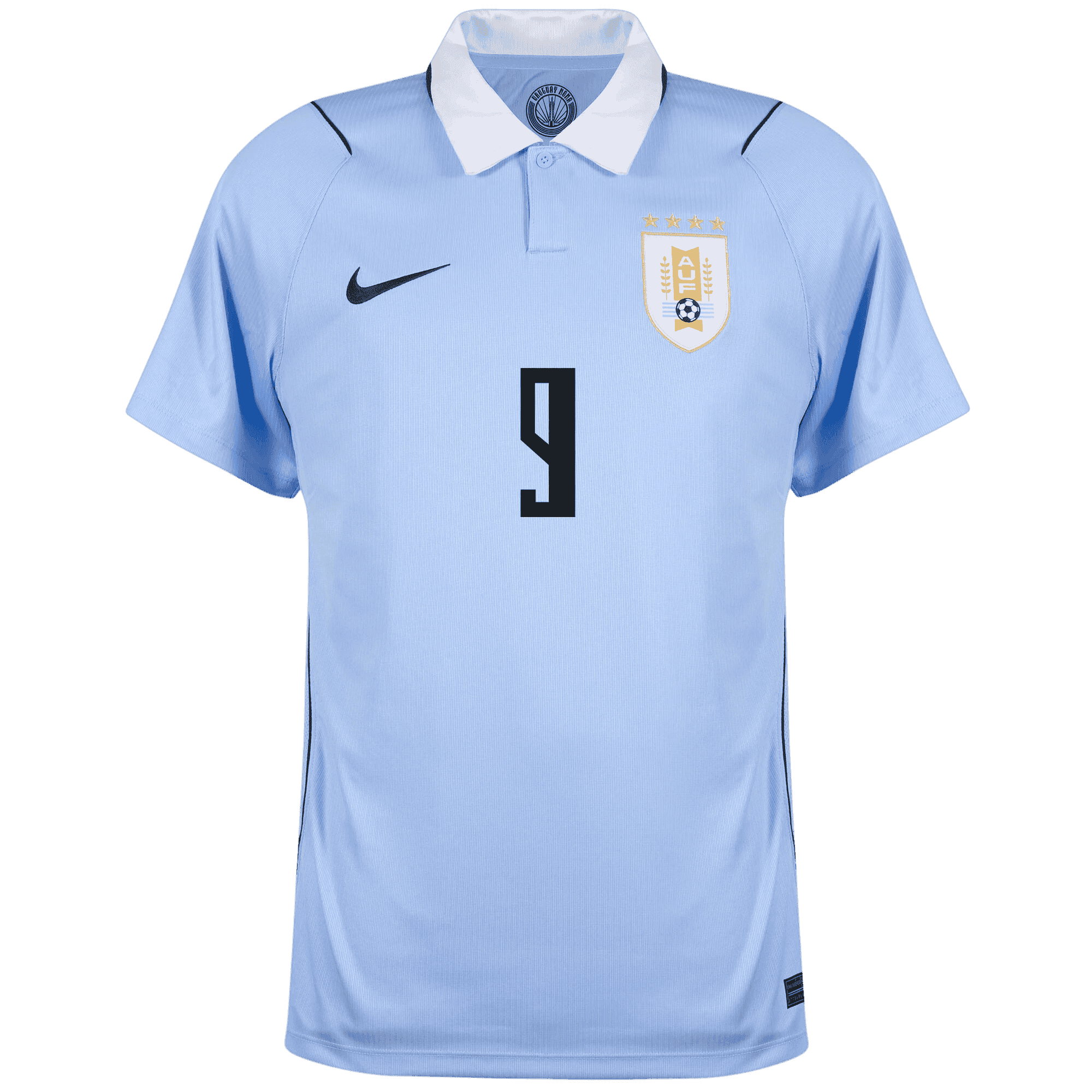 Uruguay L. SUAREZ #9 Home World Cup 2026 Jersey Light Blue Men's