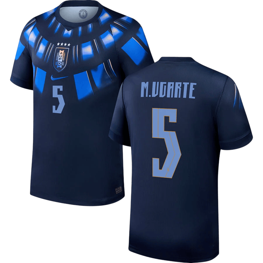 Uruguay M. UGARTE #5 Away World Cup 2026 Jersey Dark Blue Men's