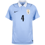 Uruguay R. ARAUJO #4 Home World Cup 2026 Jersey Light Blue Men's