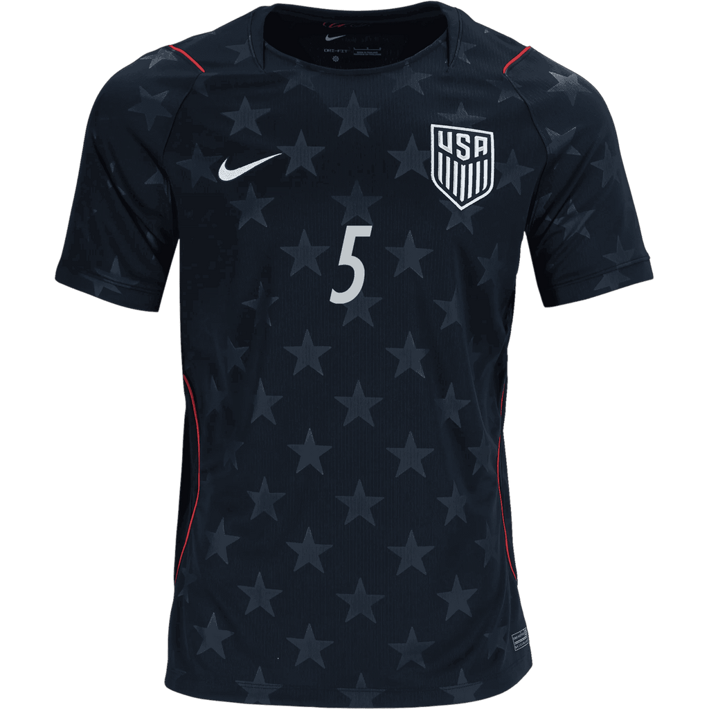 USA A. ROBINSON #5 Away World Cup 2026 Jersey Black Men's