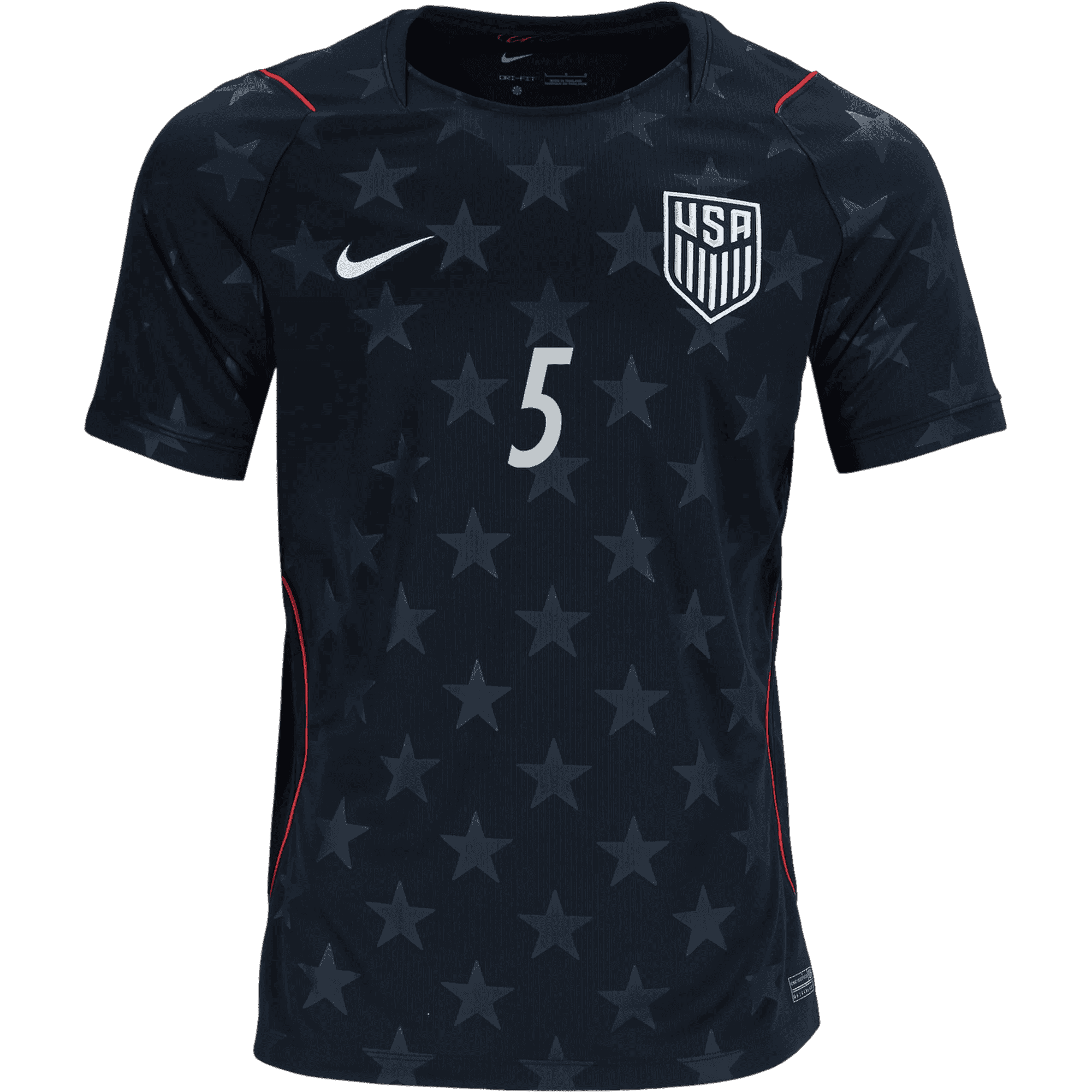 USA A. ROBINSON #5 Away World Cup 2026 Jersey Black Men's