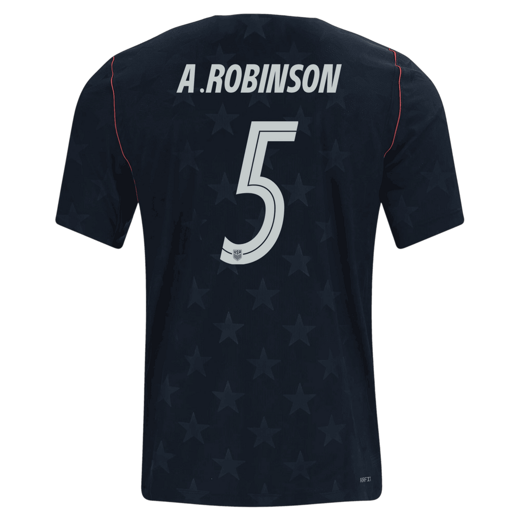 USA A. ROBINSON #5 Away World Cup 2026 Jersey Black Men's