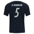 USA A. ROBINSON #5 Away World Cup 2026 Jersey Black Men's