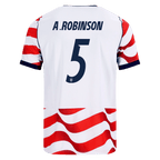 USA A. ROBINSON #5 Home World Cup 2026 Jersey Red & White Men's