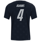 USA ADAMS #4 Away World Cup 2026 Jersey Black Men's