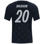 USA BALOGUN #20 Away World Cup 2026 Jersey Black Men's