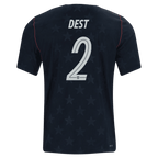USA DEST #2 Away World Cup 2026 Jersey Black Men's