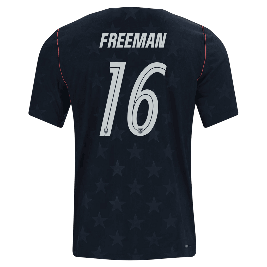 USA FREEMAN #16 Away World Cup 2026 Jersey Black Men's
