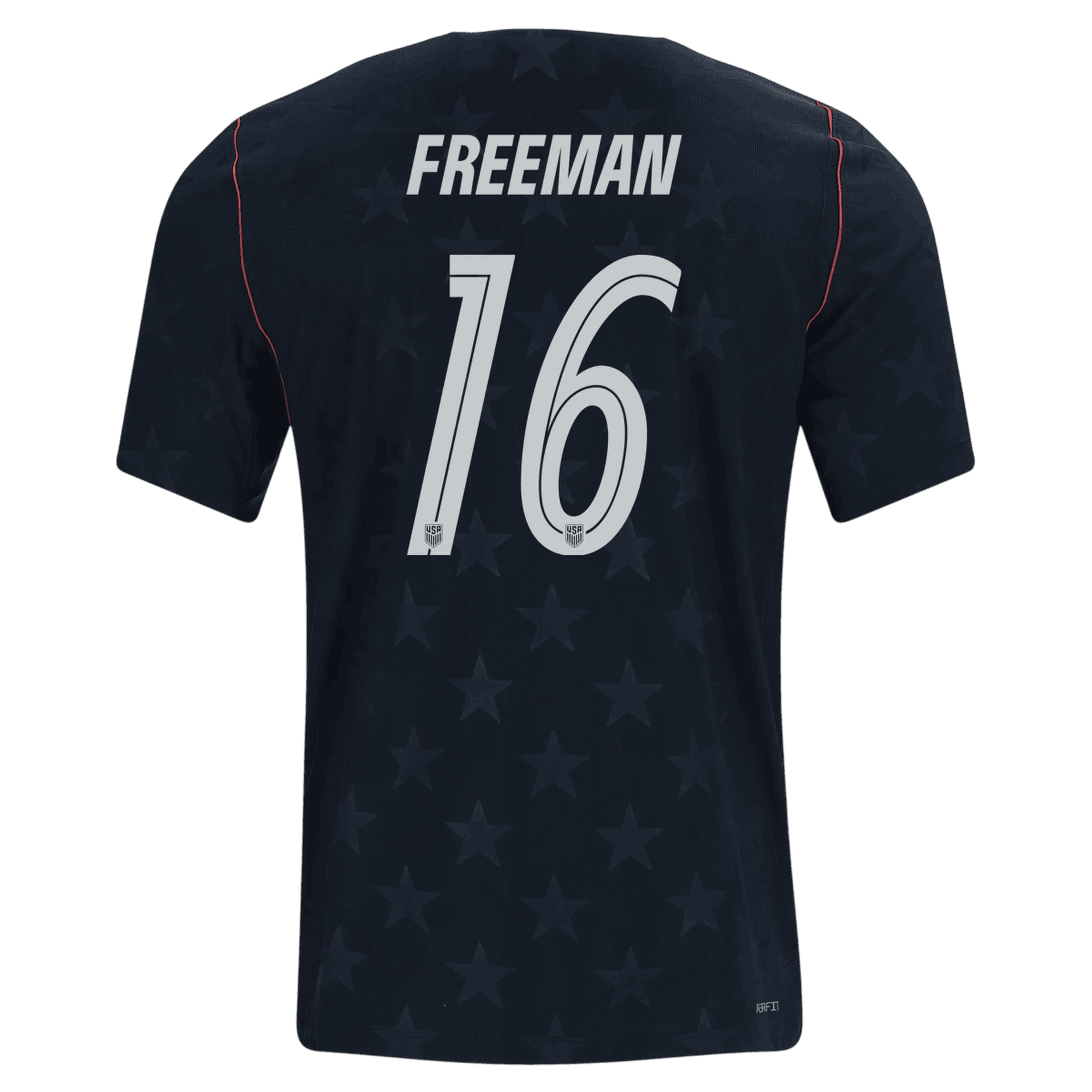 USA FREEMAN #16 Away World Cup 2026 Jersey Black Men's