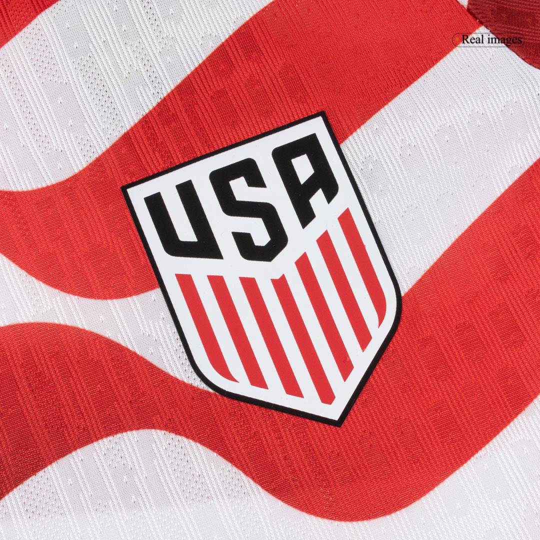 USA Home World Cup 2026 Jersey Player's Version Red & White Men's