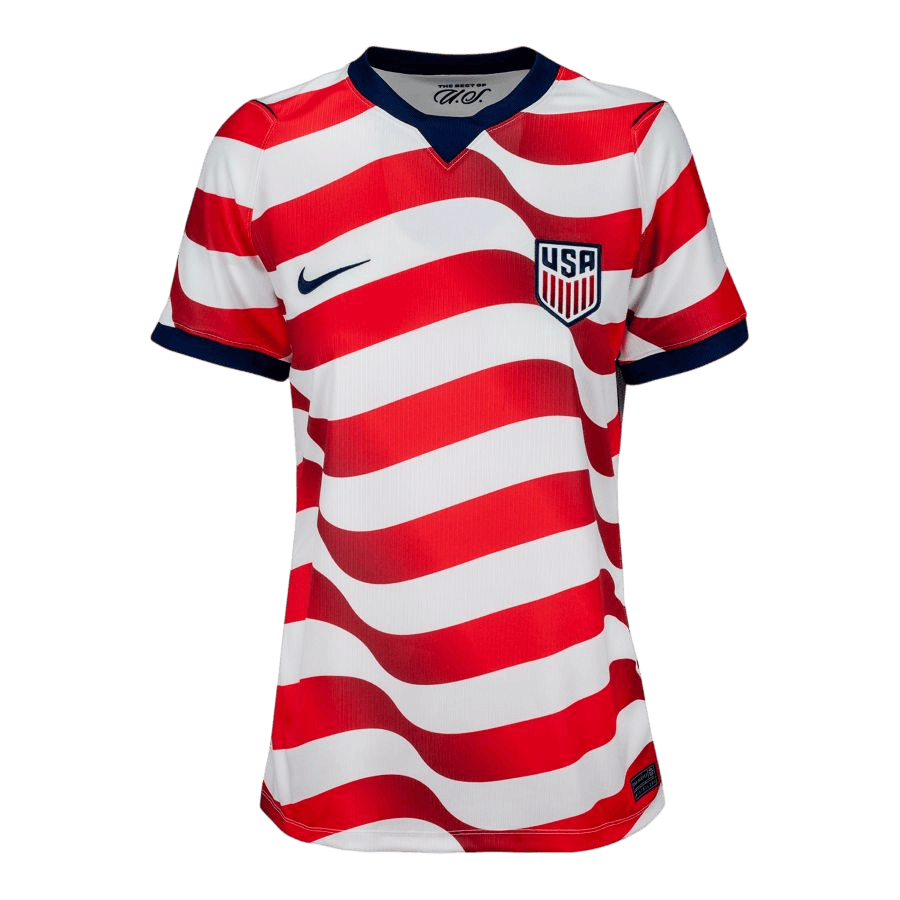 USA Home World Cup 2026 Jersey Red & White Women's