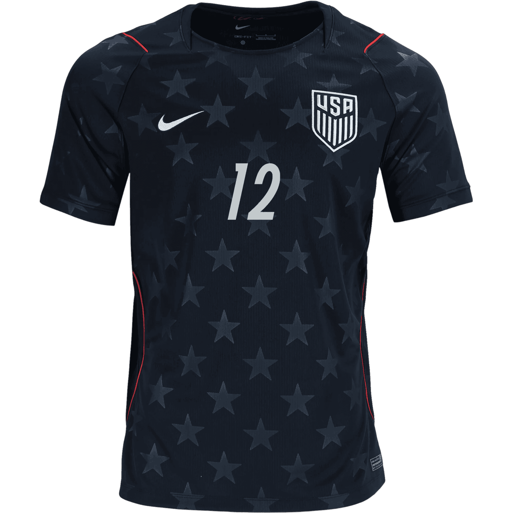 USA M. ROBINSON #12 Away World Cup 2026 Jersey Black Men's