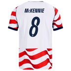 USA McKENNIE #8 Home World Cup 2026 Jersey Red & White Men's