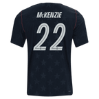 USA McKENZIE #22 Away World Cup 2026 Jersey Black Men's