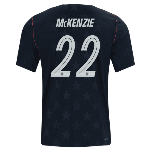 USA McKENZIE #22 Away World Cup 2026 Jersey Black Men's
