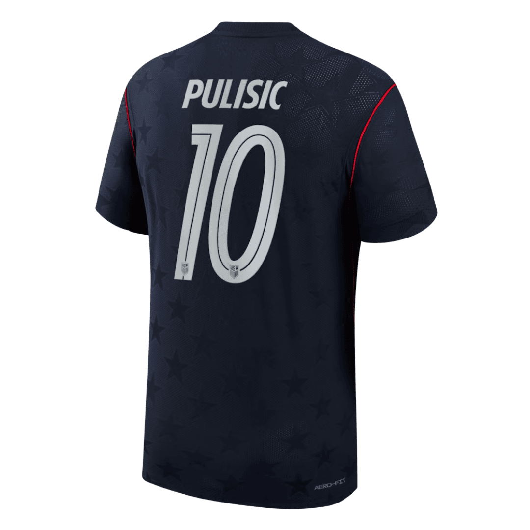 USA PULISIC #10 Away World Cup 2026 Jersey Black Men's