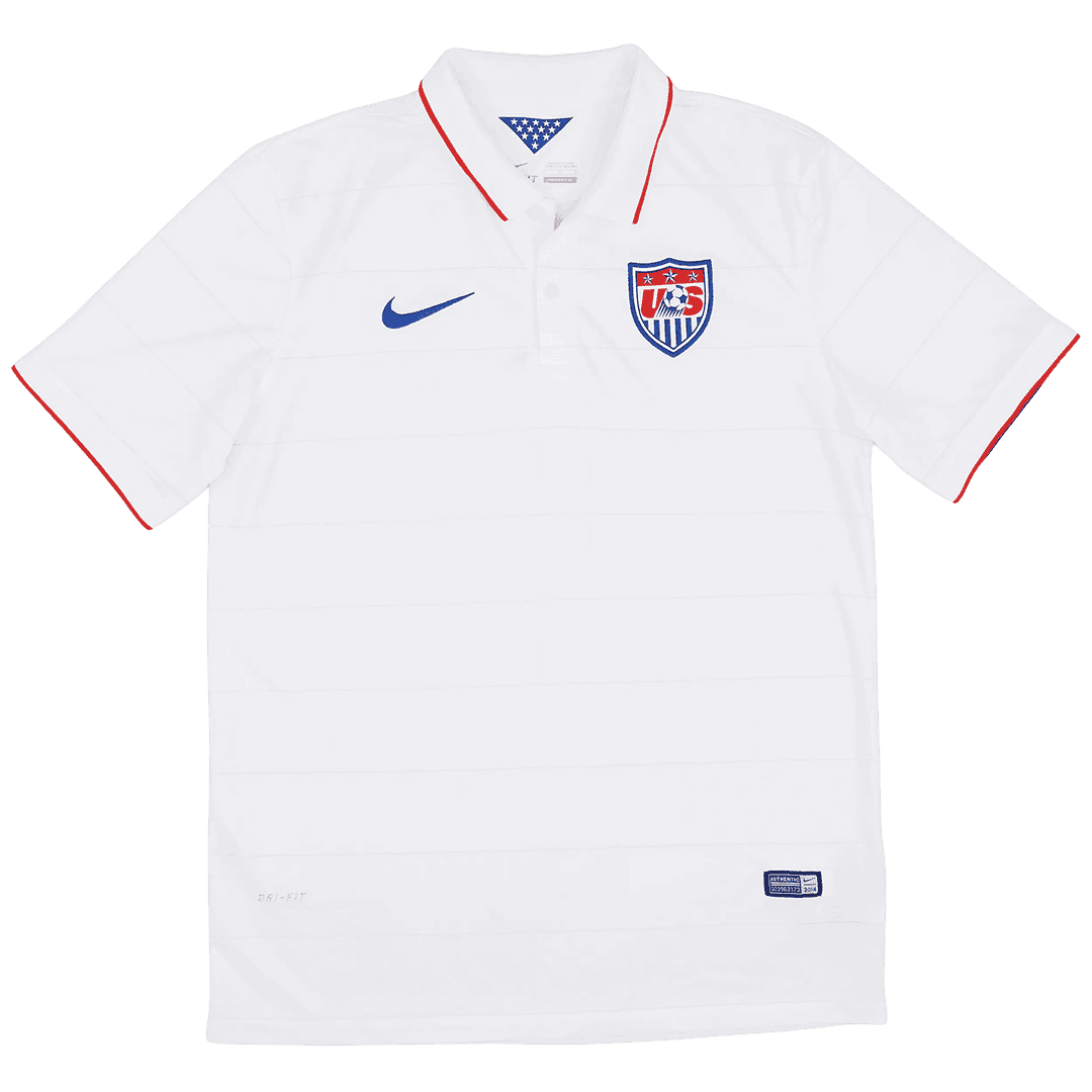 USA Retro Home Jersey 2014 White Men's