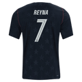 USA REYNA #7 Away World Cup 2026 Jersey Black Men's
