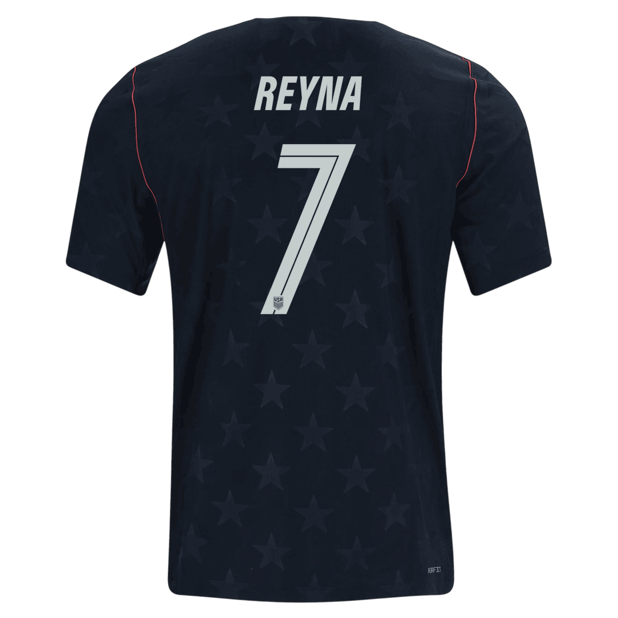 USA REYNA #7 Away World Cup 2026 Jersey Black Men's
