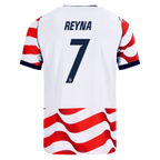 USA REYNA #7 Home World Cup 2026 Jersey Red & White Men's