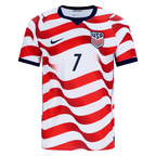 USA REYNA #7 Home World Cup 2026 Jersey Red & White Men's