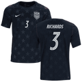 USA RICHARDS #3 Away World Cup 2026 Jersey Black Men's