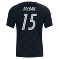 USA ROLDAN #15 Away World Cup 2026 Jersey Black Men's