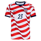 USA SCALLY #23 Home World Cup 2026 Jersey Red & White Men's