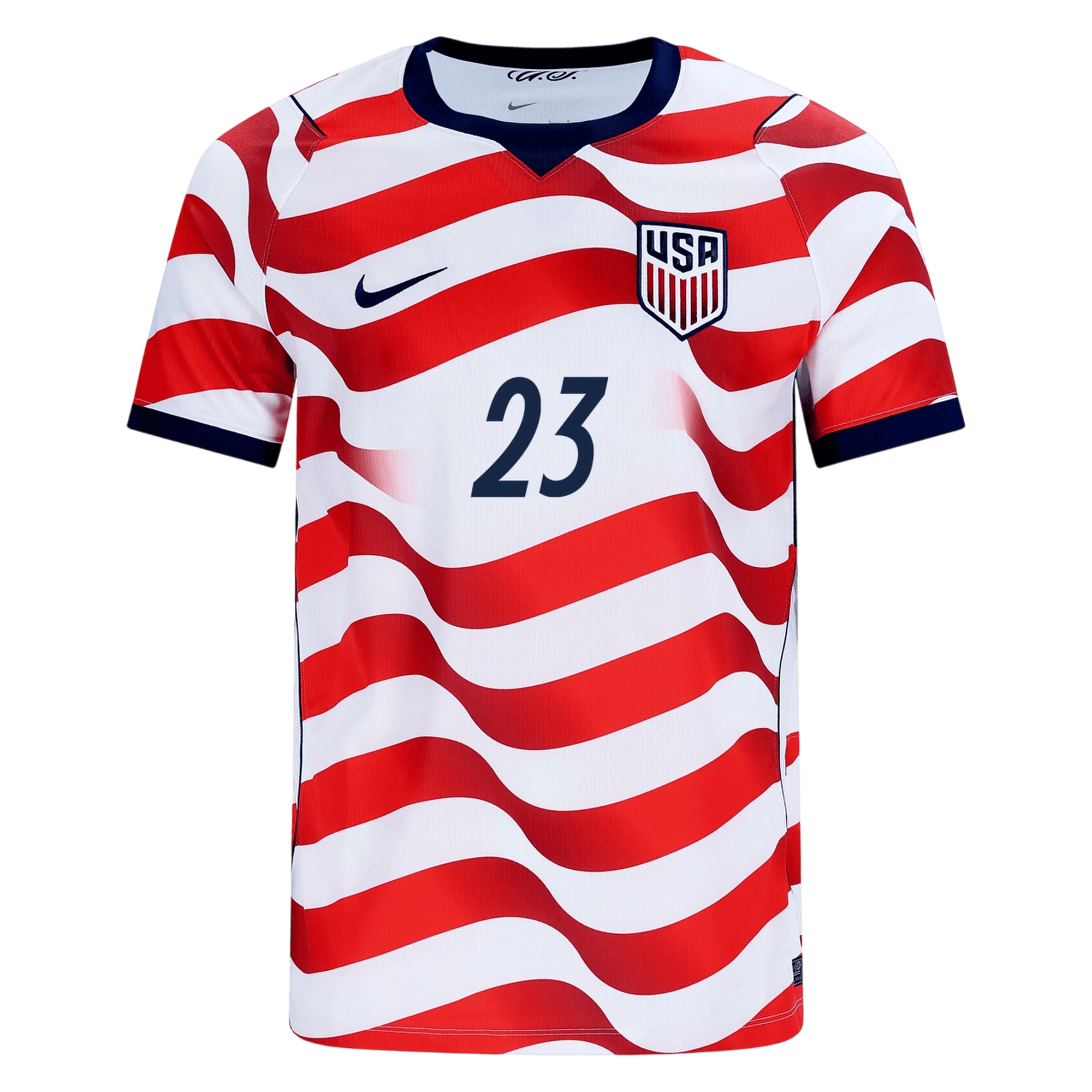USA SCALLY #23 Home World Cup 2026 Jersey Red & White Men's