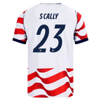 USA SCALLY #23 Home World Cup 2026 Jersey Red & White Men's