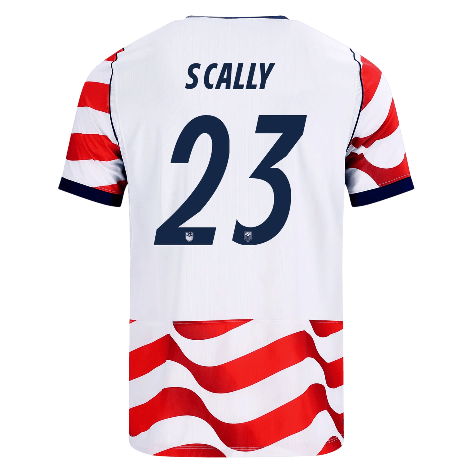 USA SCALLY #23 Home World Cup 2026 Jersey Red & White Men's