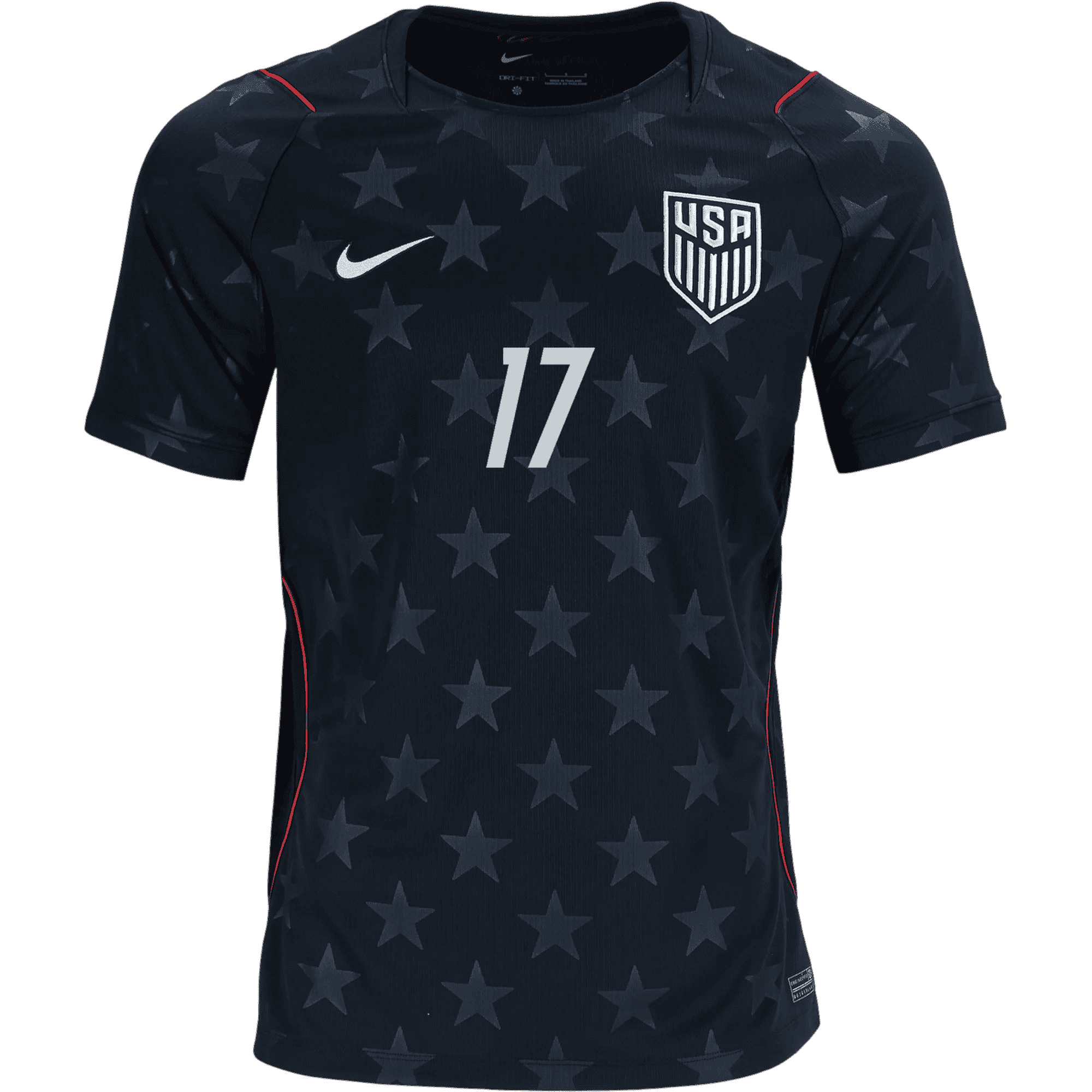 USA TILLMAN #17 Away World Cup 2026 Jersey Black Men's