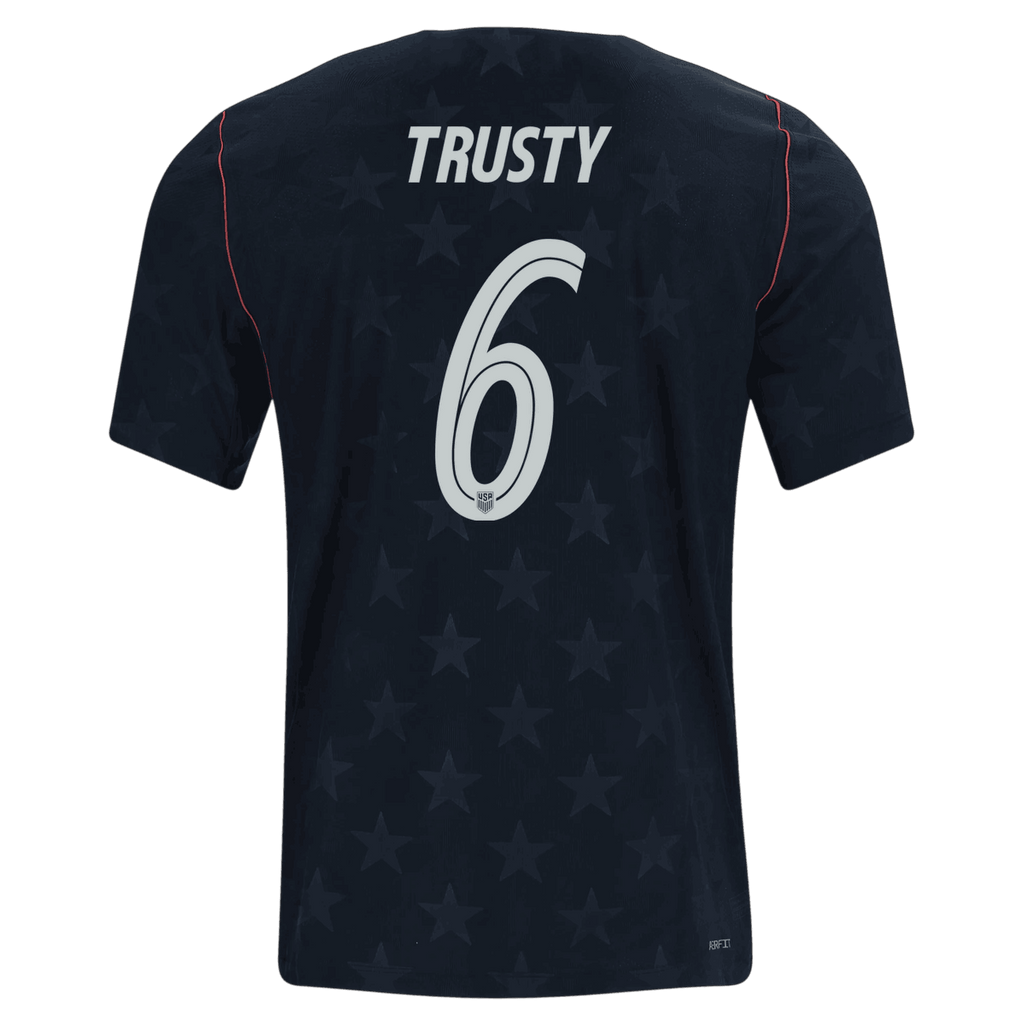 USA TRUSTY #6 Away World Cup 2026 Jersey Black Men's