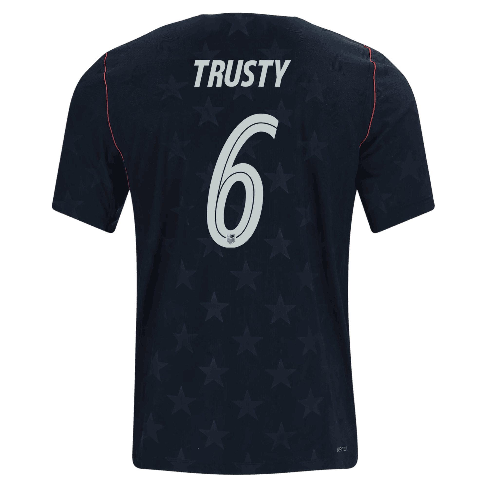 USA TRUSTY #6 Away World Cup 2026 Jersey Black Men's