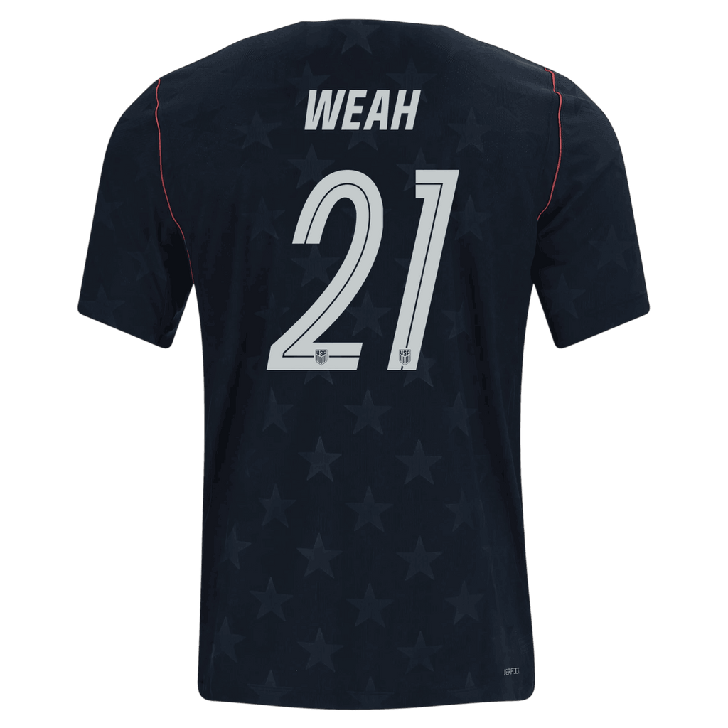 USA WEAH #21 Away World Cup 2026 Jersey Black Men's