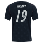 USA WRIGHT #19 Away World Cup 2026 Jersey Black Men's