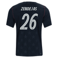 USA ZENDEJAS #26 Away World Cup 2026 Jersey Black Men's