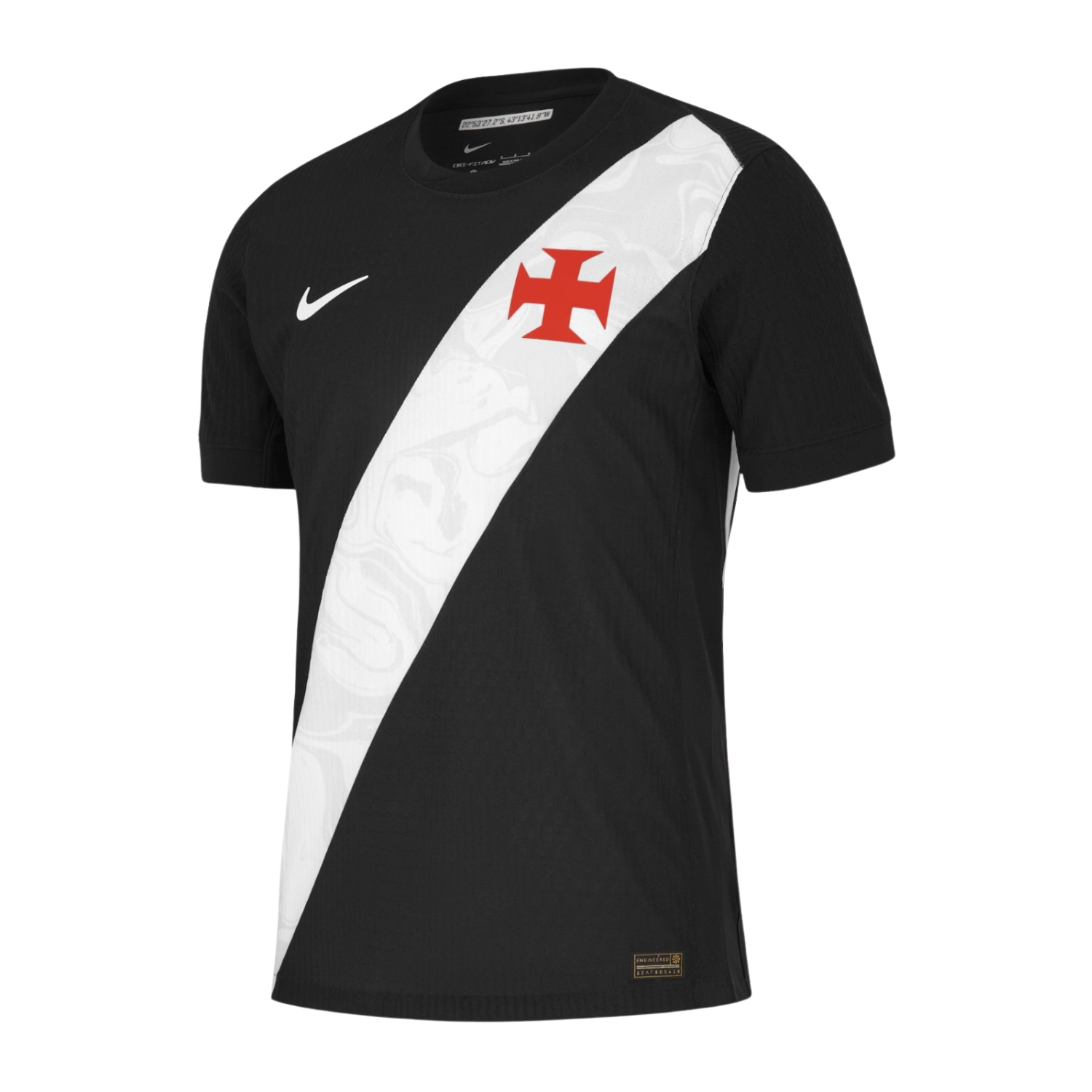 Vasco da Gama Home 2026/27 Jersey White & Black Men's