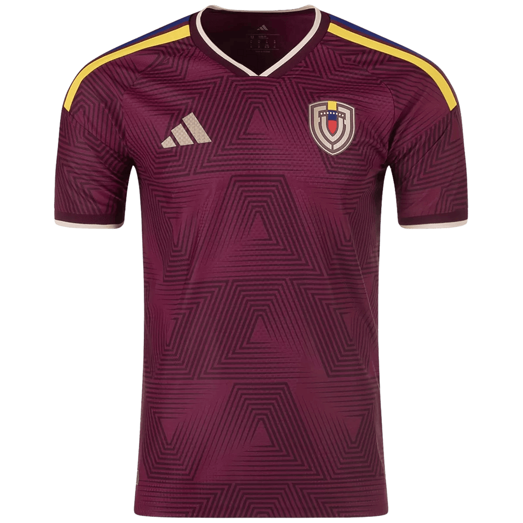 Venezuela Home 2026 Jersey Player's Version Dark Red Men's