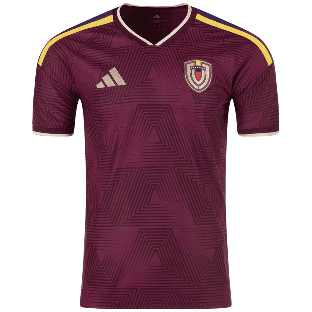 Venezuela Home 2026 Jersey Player's Version Dark Red Men's