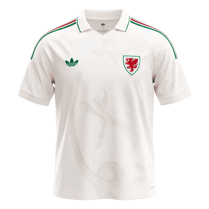 Wales Away World Cup 2026 Jersey White Men's