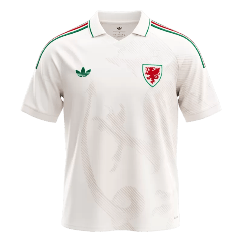 Wales Away World Cup 2026 Jersey White Men's
