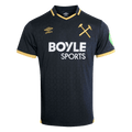 West Ham Third 2025/26 Jersey Black Men's